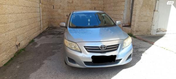 טויוטה קורולה GLI אוט' 1.6 (124 כ''ס) בנזין 2009 למכירה בירושלים