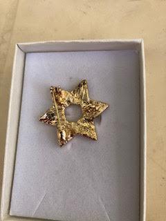 טליון משובץ בצבע זהב חדש