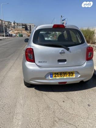 ניסאן מיקרה Visia ידני 1.2 (80 כ''ס) בנזין 2015 למכירה בחצור הגלילית