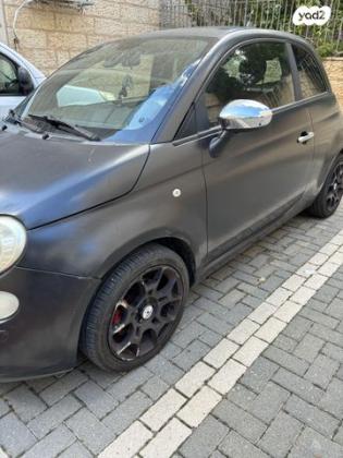 פיאט 500 Black Jack רובוטית 1.4 (100 כ''ס) בנזין 2011 למכירה במודיעין מכבים רעות