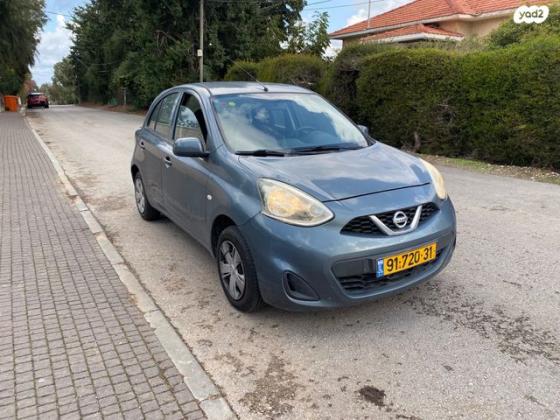 ניסאן מיקרה Visia אוט' 1.2 (80 כ''ס) בנזין 2014 למכירה בנתניה