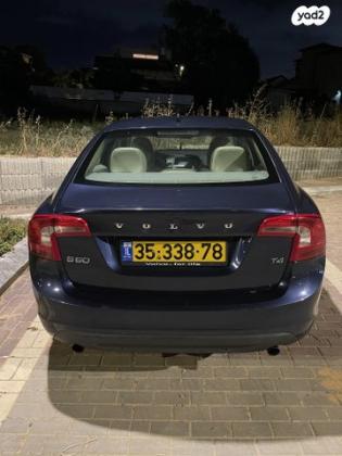 וולוו S60 T4 Business אוט' 1.6 (180 כ''ס) בנזין 2011 למכירה בתל מונד