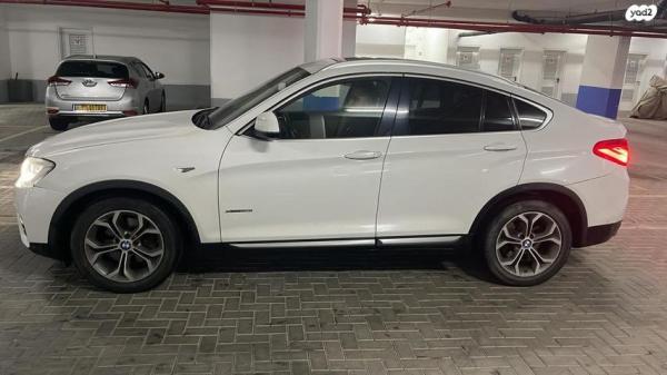 ב.מ.וו X4 4X4 XDRIVE20I Sport אוט' 2.0 (184 כ''ס) בנזין 2017 למכירה בנתניה