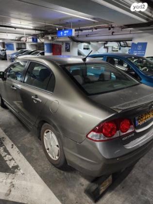 הונדה סיוויק הייבריד הייבריד אוט' 1.3 (115 כ''ס) בנזין 2007 למכירה בראשון לציון