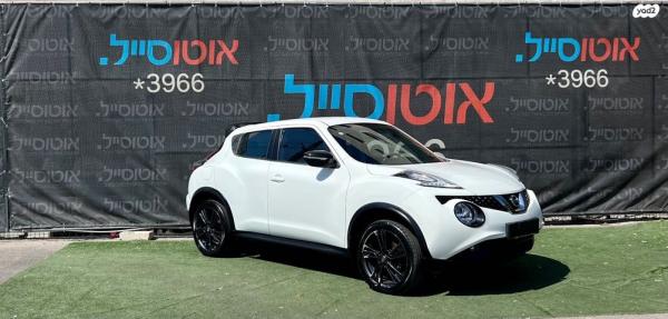 ניסאן ג'וק / Juke Acenta Black אוט' 1.6 (117 כ"ס) בנזין 2017 למכירה בחיפה