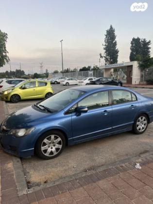 הונדה סיוויק סדאן החדשה Comfort אוט' 1.8 (140 כ''ס) בנזין 2009 למכירה בנס ציונה