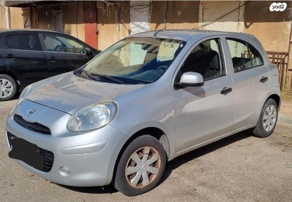 ניסאן מיקרה Visia אוט' 1.2 (80 כ''ס) בנזין 2012 למכירה בנתניה