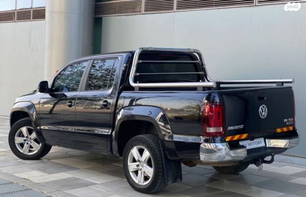 פולקסווגן אמארוק 4X4 Highline דאבל קבינה אוט' דיזל 3.0 (224 כ''ס) דיזל 2018 למכירה בחולון
