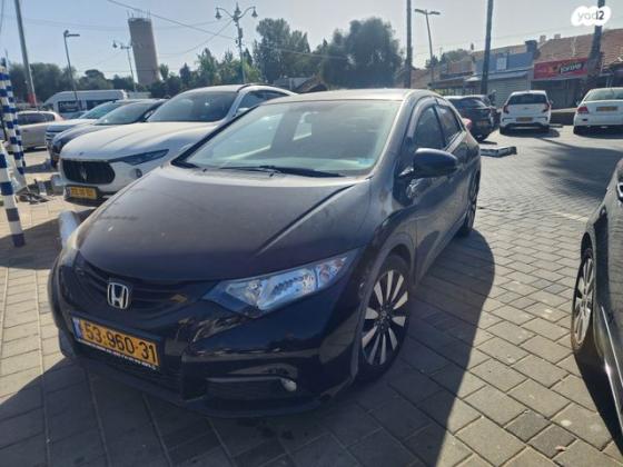 הונדה סיוויק האצ'בק החדשה Sport Design אוט' 1.8 (142 כ''ס) בנזין 2014 למכירה בבאר יעקב