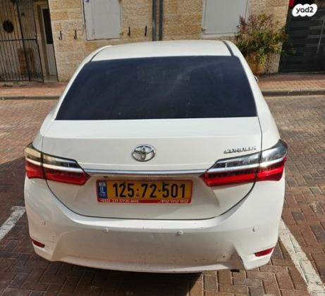 טויוטה קורולה Sun אוט' 1.6 (132 כ"ס) בנזין 2018 למכירה בבית שמש