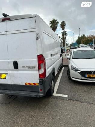 פיאט דוקאטו ארוך גבוה סגור ידני דיזל 3 מק' 2.3 (130 כ"ס) דיזל 2015 למכירה בכפר סבא