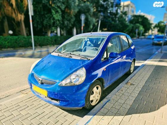 הונדה ג'אז LS אוט' 1.3 (83 כ''ס) בנזין 2008 למכירה בתל אביב יפו