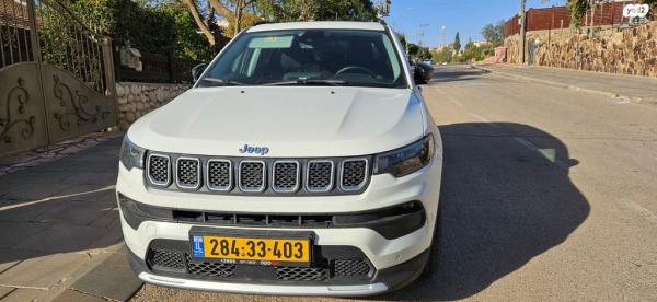 ג'יפ / Jeep קומפאס 4X4 Limited S Phev הייבריד אוט' 1.3 (240 כ''ס) היברידי חשמל / בנזין 2022 למכירה בערד
