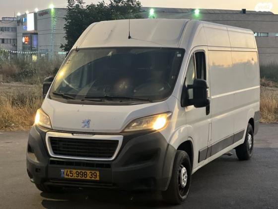 פיג'ו בוקסר F335 L3-H2 סגור ידני דיזל 2.2 (130 כ''ס) 3990KG דיזל 2016 למכירה בירושלים