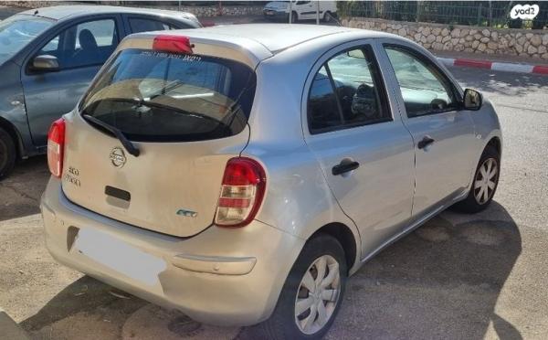 ניסאן מיקרה Visia אוט' 1.2 (80 כ''ס) בנזין 2012 למכירה בנתניה