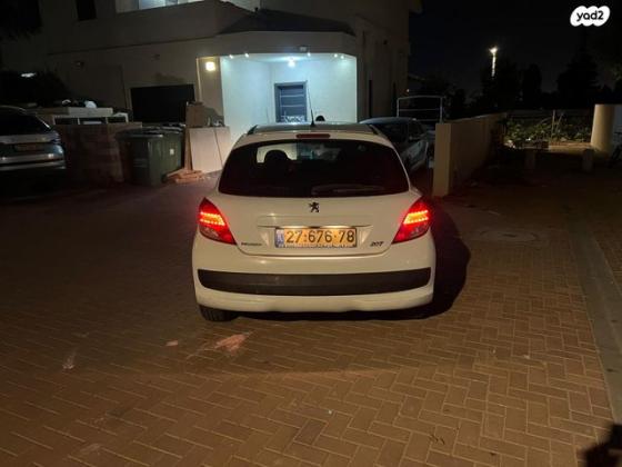 פיג'ו 207 Active אוט' 1.6 (120 כ"ס) בנזין 2011 למכירה באשדוד