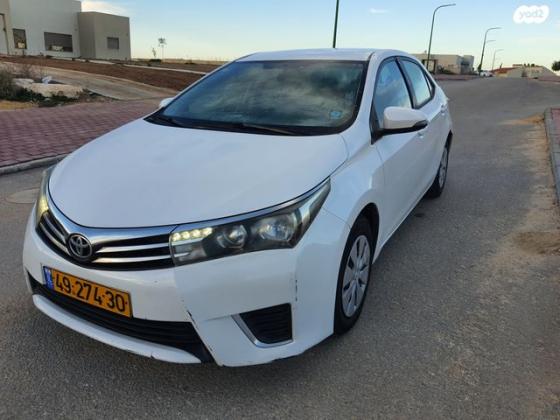 טויוטה קורולה Sun אוט' 1.6 (132 כ"ס) בנזין 2014 למכירה בנתיבות