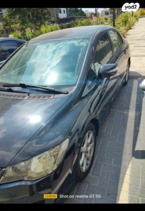 הונדה סיוויק סדאן החדשה Comfort אוט' 1.8 (140 כ''ס) בנזין 2010 למכירה בראשון לציון