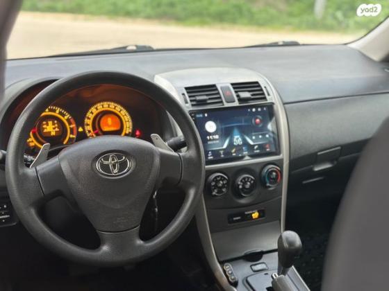 טויוטה קורולה Sun רובוטית 1.6 (124 כ"ס) בנזין 2008 למכירה בעפולה