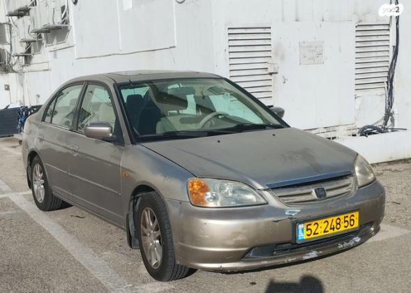 הונדה סיוויק (עד 2006) EX אוט' 1.6 (110 כ''ס) בנזין 2004 למכירה בחולון