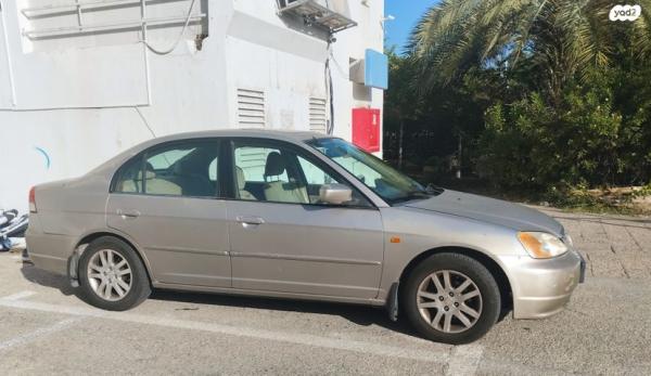 הונדה סיוויק (עד 2006) EX אוט' 1.6 (110 כ''ס) בנזין 2004 למכירה בחולון