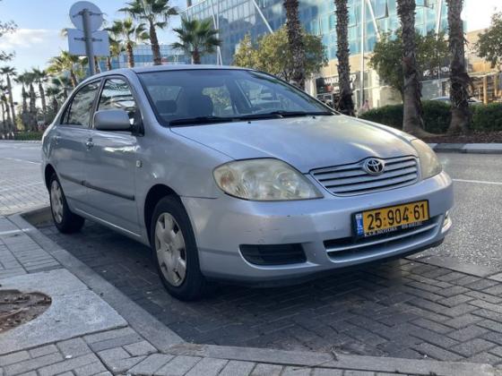 טויוטה קורולה Sun Plus אוט' 1.6 (110 כ''ס) בנזין 2007 למכירה בנתניה