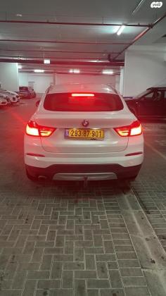 ב.מ.וו X4 4X4 XDRIVE20I Sport אוט' 2.0 (184 כ''ס) בנזין 2017 למכירה בנתניה