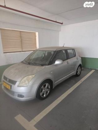 סוזוקי סוויפט GLX אוט' 1.5 (101 כ''ס) בנזין 2007 למכירה בחיפה