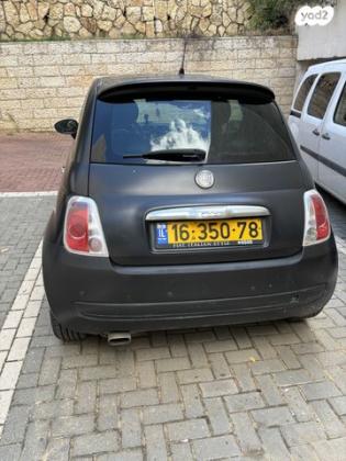 פיאט 500 Black Jack רובוטית 1.4 (100 כ''ס) בנזין 2011 למכירה במודיעין מכבים רעות