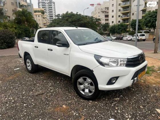 טויוטה היילקס 4X4 4X4 Active דאבל קבינה ידני דיזל 2.4 (150 כ''ס) דיזל 2016 למכירה בפתח תקווה