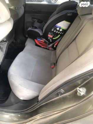 הונדה סיוויק סדאן החדשה LS אוט' 1.8 (140 כ''ס) בנזין 2008 למכירה בחיפה