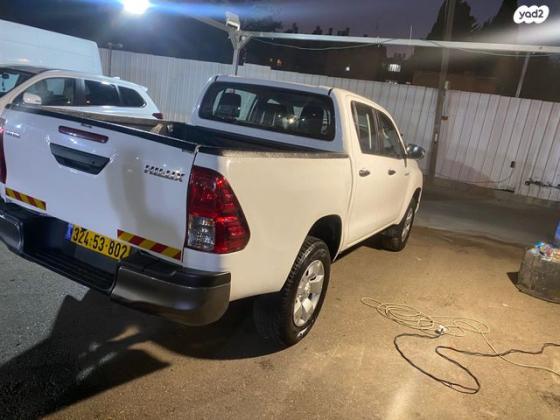 טויוטה היילקס 4X4 4X4 Active דאבל קבינה אוט' דיזל 2.4 (150 כ"ס) דיזל 2020 למכירה ברמלה