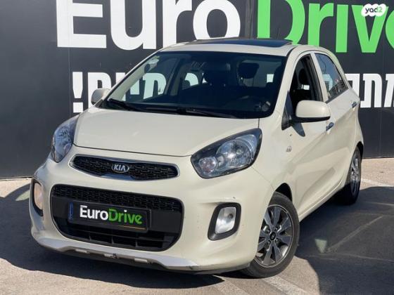 קיה פיקנטו Top אוט' + חלון גג מקורי 1.2 (85 כ''ס) בנזין 2016 למכירה בראשון לציון