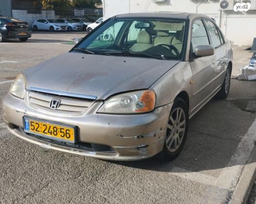 הונדה סיוויק (עד 2006) EX אוט' 1.6 (110 כ''ס) בנזין 2004 למכירה בחולון