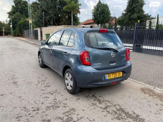 ניסאן מיקרה Visia אוט' 1.2 (80 כ''ס) בנזין 2014 למכירה בנתניה