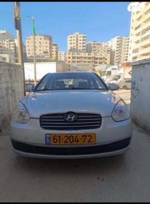 יונדאי אקסנט (עד 2012) GL אוט' 1.4 (97 כ''ס) בנזין 2010 למכירה בירושלים