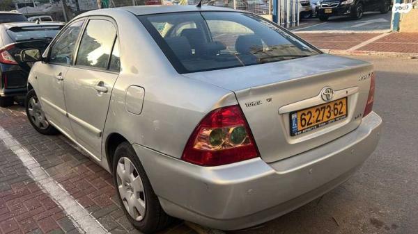 טויוטה קורולה GLI אוט' 1.6 (110 כ''ס) בנזין 2007 למכירה ברחובות