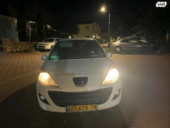 פיג'ו 207 Active אוט' 1.6 (120 כ"ס) בנזין 2011 למכירה באשדוד
