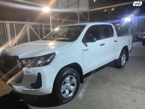 טויוטה היילקס 4X4 4X4 Active דאבל קבינה אוט' דיזל 2.4 (150 כ"ס) דיזל 2020 למכירה ברמלה