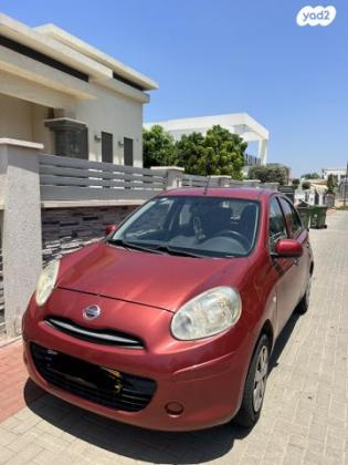 ניסאן מיקרה Visia אוט' 1.2 (80 כ''ס) בנזין 2011 למכירה באור עקיבא