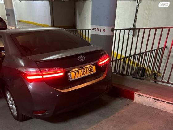 טויוטה קורולה GLI אוט' 1.6 (132 כ''ס) [2016 ואילך] בנזין 2017 למכירה בירושלים
