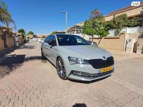 סקודה סופרב (2019 ואילך) Sportline אוט' 2.0 (190 כ''ס) בנזין 2020 למכירה בדימונה