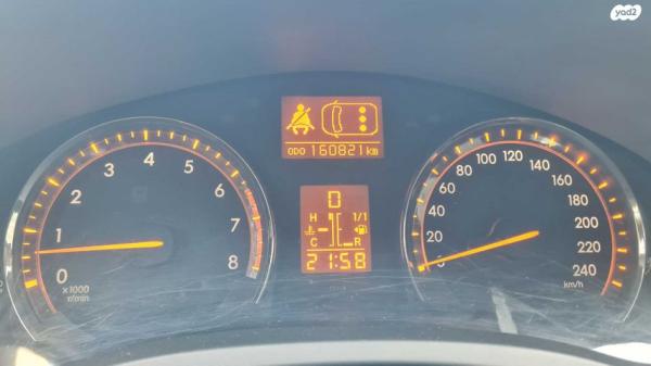 טויוטה אוונסיס אוט' 2.0 (152 כ"ס) [2009-2015] בנזין 2009 למכירה בנתניה