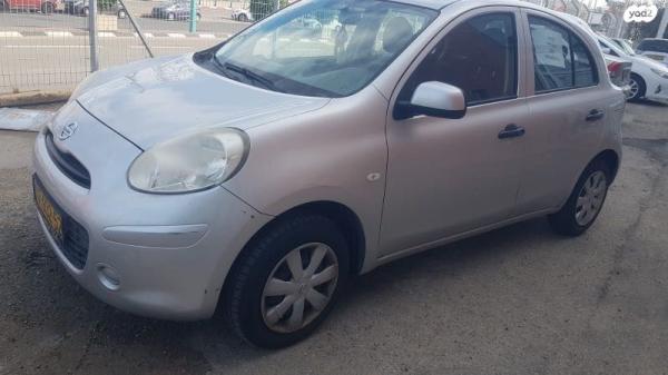 ניסאן מיקרה Visia אוט' 1.2 (80 כ''ס) בנזין 2013 למכירה בפתח תקווה