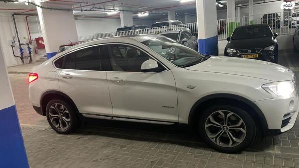 ב.מ.וו X4 4X4 XDRIVE20I Sport אוט' 2.0 (184 כ''ס) בנזין 2017 למכירה בנתניה