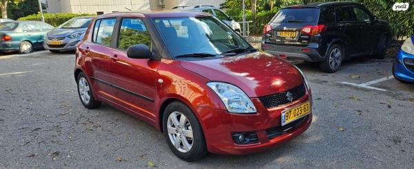 סוזוקי סוויפט GLX אוט' 1.5 (101 כ''ס) בנזין 2008 למכירה בתל אביב יפו