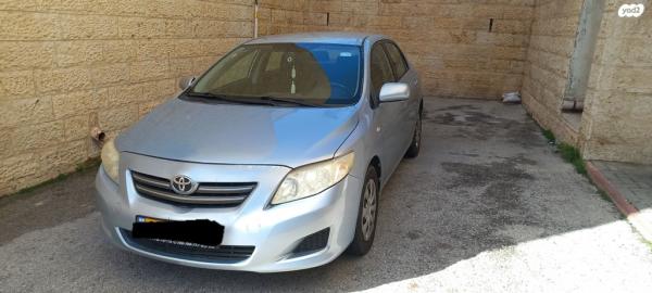 טויוטה קורולה GLI אוט' 1.6 (124 כ''ס) בנזין 2009 למכירה בירושלים