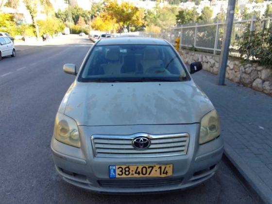 טויוטה אוונסיס GLI אוט' 2.0 (150 כ"ס) בנזין 2006 למכירה בירושלים