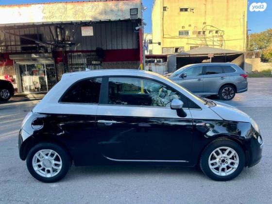 פיאט 500 My Pop דואולוג'יק 1.2 (69 כ"ס) בנזין 2015 למכירה בראשון לציון