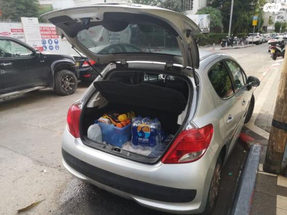 פיג'ו 207 Active אוט' 1.6 (120 כ"ס) בנזין 2012 למכירה בתל אביב יפו